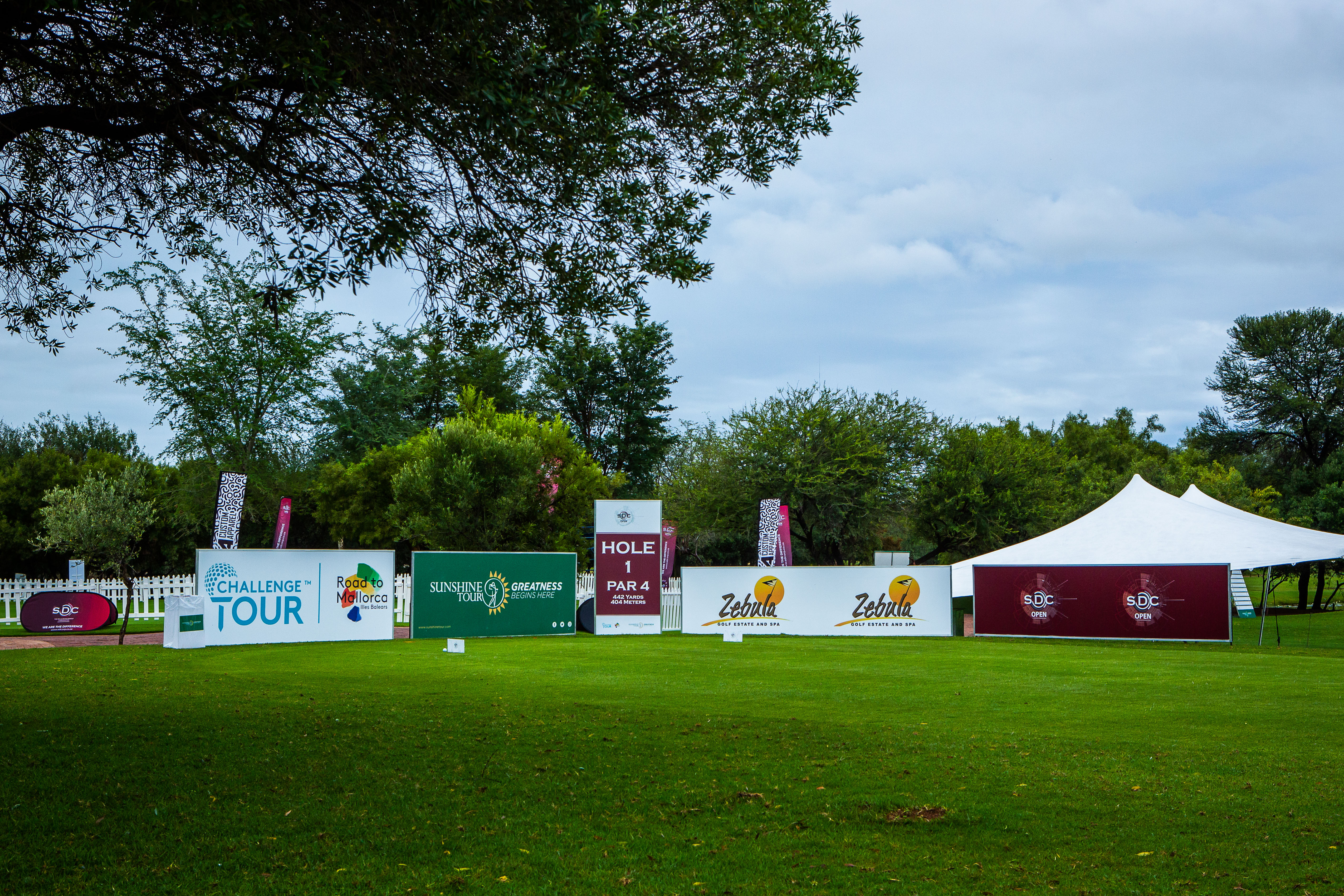Zebula Golf Estate - tee one