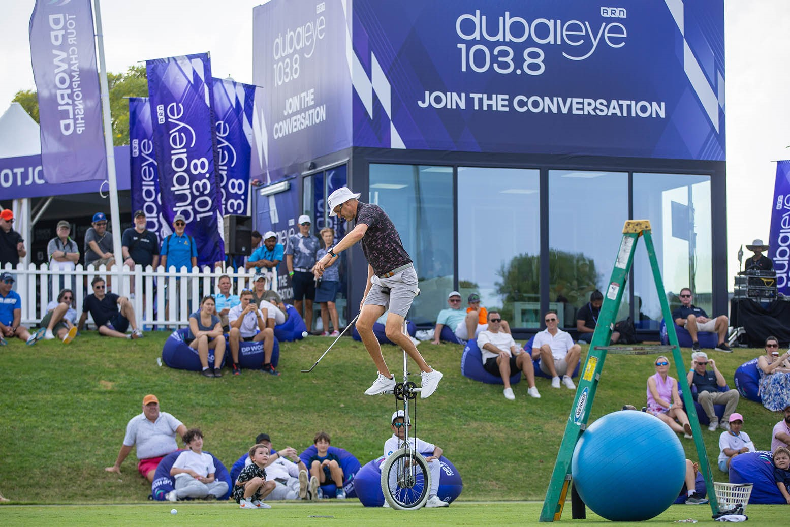 Trick Shot Boys Performing at the 2023 DP World Tour Championship